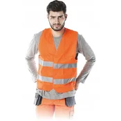 shumee Oranžen odsevni jopič XL