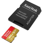 SanDisk memorijska kartica + adapter 400GB, Extreme microSD