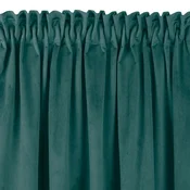 Curtain VILA color maritime style classic transparent dragon tape 5 cm with fringe 3 cm velvet 135x245 HOMEDE