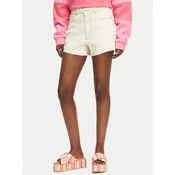 Roxy Jeans kratke hlače Chlo Natural ERJDS03323 Kremna Regular Fit