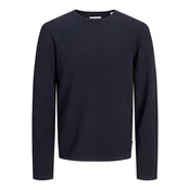 JACK & JONES Muški džemper 12268279, Teget