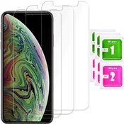 shumee 3x kaljeno steklo za Apple iPhone XS MAX steklo 9H | 3-pakiranje