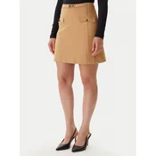Guess Trapezno krilo W5BD61 KCMU2 Bež Regular Fit