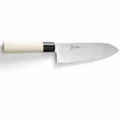 shumee Japonski nož SANTOKU z lesenim ročajem 165 mm - Hendi 845035