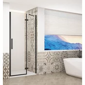 TRINITY BLACK tuš vrata 1000 mm, prozorno steklo, desna - Gelco - TRINITY - 36 - Alcove by - 1000 - 2000 - 8 - 14