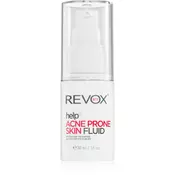 Revox Help Acne Prone Skin Fluid fluid za obraz proti aknam 30 ml za ženske