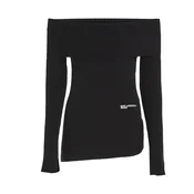 KARL LAGERFELD JEANS Majica črna/bela