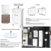Ceramica Lux Atina 45 wenge standard donji deo