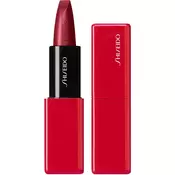 Shiseido Makeup Technosatin gel lipstick satenasta šminka odtenek 411 Scarlet Cluster 4 g