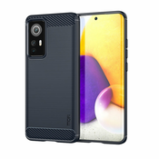 Ovitek za Xiaomi 12/12X/12S, MOFI Gentleness Carbon, moder