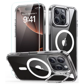 ESR CLASSIC HYBRID KICKSTAND HALOLOCK MAGSAFE  TEMPERED GLASS IPHONE 16 PRO MAX CLEAR (4894240243725)