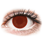 ColourVUE Crazy Lens - Red Screen - brez dioptrije