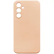 mobilNET silikonski ovitek Samsung Galaxy A05, breskvin, Fiber