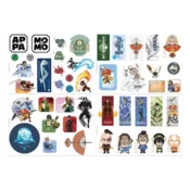Avatar The Last Airbender nalepnice za laptop i konzolu, vinil