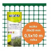 shumee PVC kvadratna mreža 20 mesh zelena 0,5M*10MB mreža 20MM - 10,0 MB - S-B 01185Z