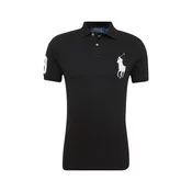 POLO RALPH LAUREN Majica SSKCBPPCMSL-SHORT SLEEVE-KNIT, črna