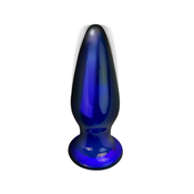 Stakleni analni dildo sa vibracijom Shining Vibrating Glass Plug