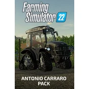 Farming Simulator 22 - ANTONIO CARRARO Pack (DLC) (PC) Steam Key GLOBAL