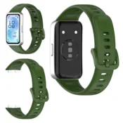 Silikonski pašček za Huawei Band 11/11 Pro TPU zapestnica zelene barve