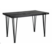 CAPOARTI Jedilna miza BLACK HAIRPIN, 200 cm