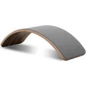 HANAH HOME Drvena balans daska Wavy Board Walnut Grey
