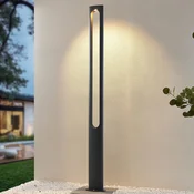 Lucande Dovino LED svetilka na drogu, 200 cm - Sodobni - temno siva - Aluminij