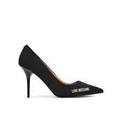 LOVE MOSCHINO Čevlji z visoko peto JA10299G1PIM0000 Črna