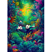 Enjoy - Puzzle Panda Haven - 1 000 kosov