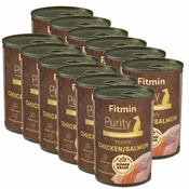 Fitmin Purity Puppy Chicken & Salmon 12x400 g