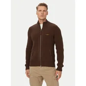 Aeronautica Militare Pletena jopica 262MA1664UL00409 Rjava Regular Fit