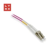LYNX obojestranski povezovalni kabel MM, OM4, LC/LC, 50/125µm, 2m