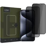 ZAŠČITNO STEKLO HOFI ANTI SPY GLASS PRO+ 2-PACK IPHONE 16 PRO MAX PRIVACY
