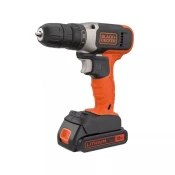 shumee BLACK & DECKER | Akumulatorski vrtalnik in vijačnik | BCD001C2-QW | 18. maj | 2 x 1,5 Ah | Litijeva baterija