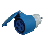 Priključni adapter Schuko/CEE 16A, 250V, 2P+E