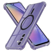 Hibridni ovitek Techsuit Shockproof MagSafe za Samsung Galaxy A54 5G - smoke black