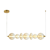 LED Lestenec na vrvici DAPHNE LED/40W/230V zlata
