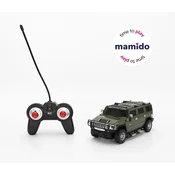 Avto na daljinsko vodenje Hummer H2 R/C 1:24 zelene barve
