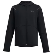 Mikica s kapuco Under Armour UA B Unstoppable Flc FZ-BLK