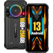 ULEFONE Ulefone Armor 21 16/256GB, črn pametni robustni telefon Android 13, 9600mAh, (21256073)