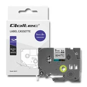 Qoltec trak za BROTHER TZe-221 | 9 mm x 8 m | Belo/črno tiskanje
