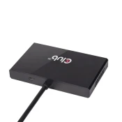 club3D club3D CSV-6400 DisplayPort adapter [1x moški konektor DisplayPort - 4x ženski konektor DisplayPort] črna, (20430079)