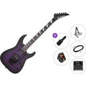 Jackson JS32Q DKA AH Premium SET Transparent Purple Burst Elektricna gitara