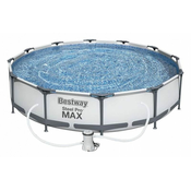 BESTWAY Bazen sa filter pumpom STEEL PRO MAX 56416 - 366x76cm
