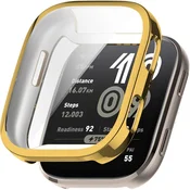 GS Fleksibilen TPU ovitek za Amazfit Bip 6 - popolna zaščita in eleganten videz - zlat