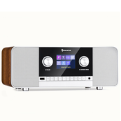 Auna Connect 120 MKII, internet radio, Bluetooth, WLAN, DAB/DAB+, USB, AUX