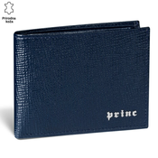 Princ Leather Muški novcanik Alfa luxury, Teget