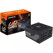 GIGABYTE UD1300GM PG5 1300W modularni napajalnik, 80 PLUS Gold, podpora za PCIe Gen 5.0 in ATX 3.0 standard - GP-UD1300GM PG5