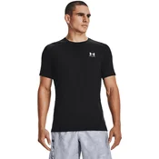 Majice Under Armour Hg Armour Fitted SS Tee Black/ White XL