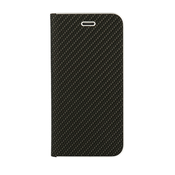 Havana Premium preklopna torbica iPhone 12/12 Pro - carbon rdeča