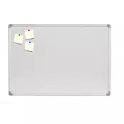 Bela tabla NOKI 100x200cm magnetna, alu ram